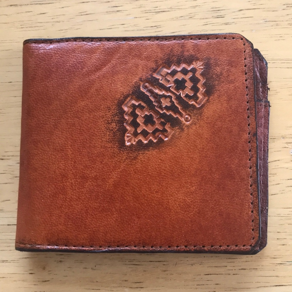 Leather wallet NWT